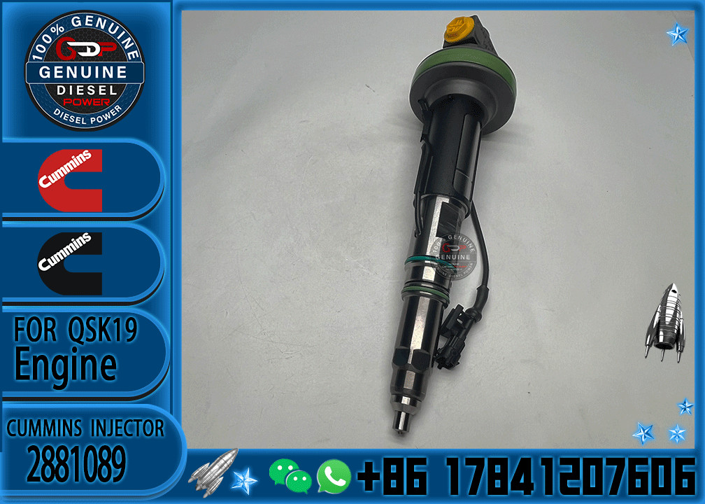 Diesel Fuel Injector 2867148 2882078 2881089 F00BJ0002 for Cum mins QSK19 QSK60 Diesel Engines