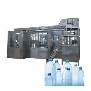 Quality Reliable Full Automatic Water Filling Machine For Big Plastic Bottle , High Speed wholesale