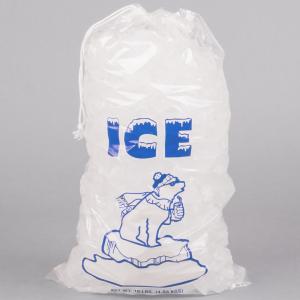 Quality Thick 38 micron 48 micron Reusable Ice Bags Disposable Food Garde wholesale