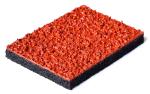 Professional 13mm Thickness Sandwich Synthetic Rubber Running Track Cement