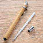 Custom LOGO Eco Friendly Bamboo Gel Ballpoint Pens Bamboo Pen Erasable