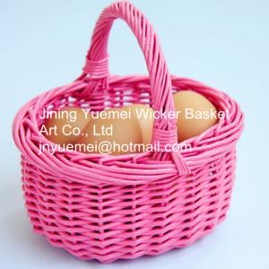 Quality 2016 wicker food basket bread basket fruit basket with handle wicker baskets wholesale