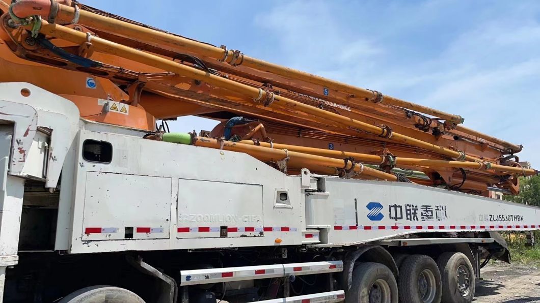 2014 Zml 63m Concrete Pump Truck Concrete Boom Pump Heavy Equipment