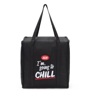 Quality Waterproof Custom Black Non Woven School Lunch Cooler Bag wholesale