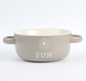 Quality Fashionable Kitchen Cereal Bowls , Creative Fruit Salad Bowl With Ears wholesale