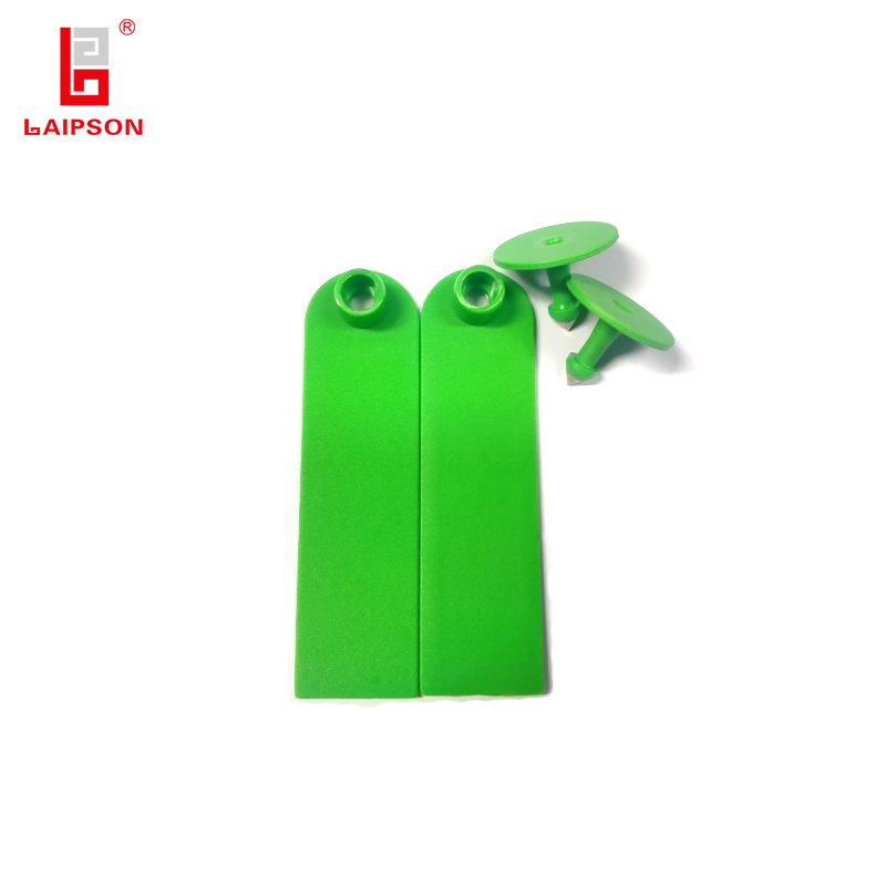 TPU 860-960MHz UHF Long Range Distance Rfid Bar Code Animal Cattle Cow Ear Tag For Cattle Cow