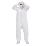 TUV Disposable Waterproof Coveralls , PP Medical Protective Clothing