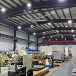 0.40KW High Speed High Volume Large HVLS Fans For Gym Mall