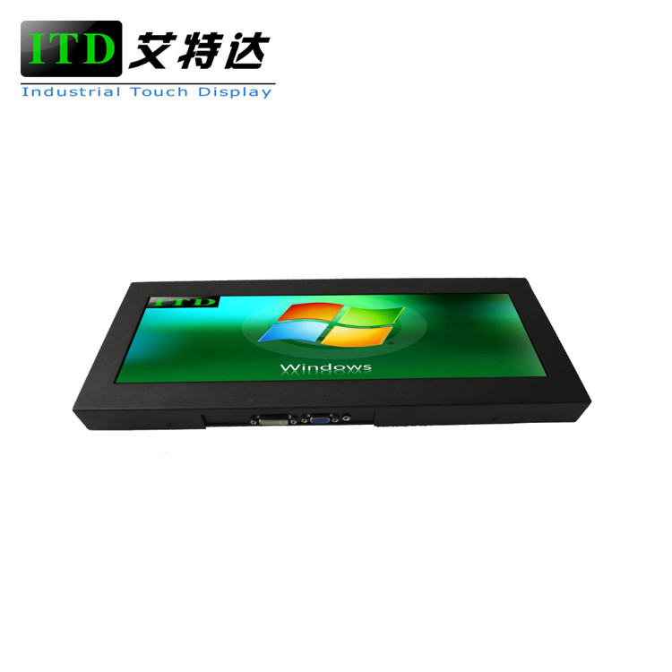 Ultra Wide 14.9" Stretched Bar LCD Monitor Standalone Network Digital Signage Industrial Monitor