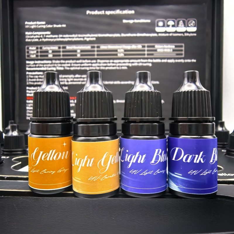 Professional Grade Stain And Glaze UV-curable dental glaze for 3D printed denture