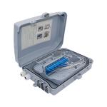 24 Cores Fiber Optic Distribution Box 14mm Cable Inlet Caliber