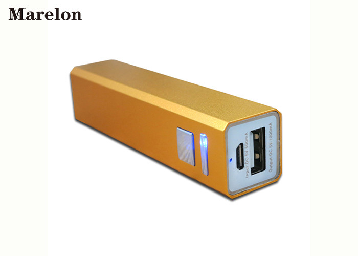 2600mah Rechargeable USB Power Bank / Portable Phone Charger For Promotional Gift