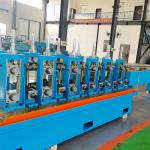 ERW 114 Caffolding Construction Tube Mill Equipment 280kw PLC Control