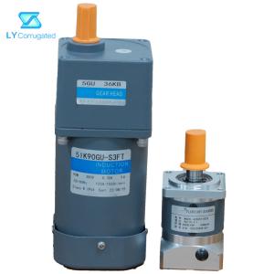 Quality Three phase Carton Machine Spare Parts 90W AC Gear Induction Motor wholesale