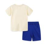 In stock Baby Kids clothing short set 100% cotton fashion top and short kids boy
