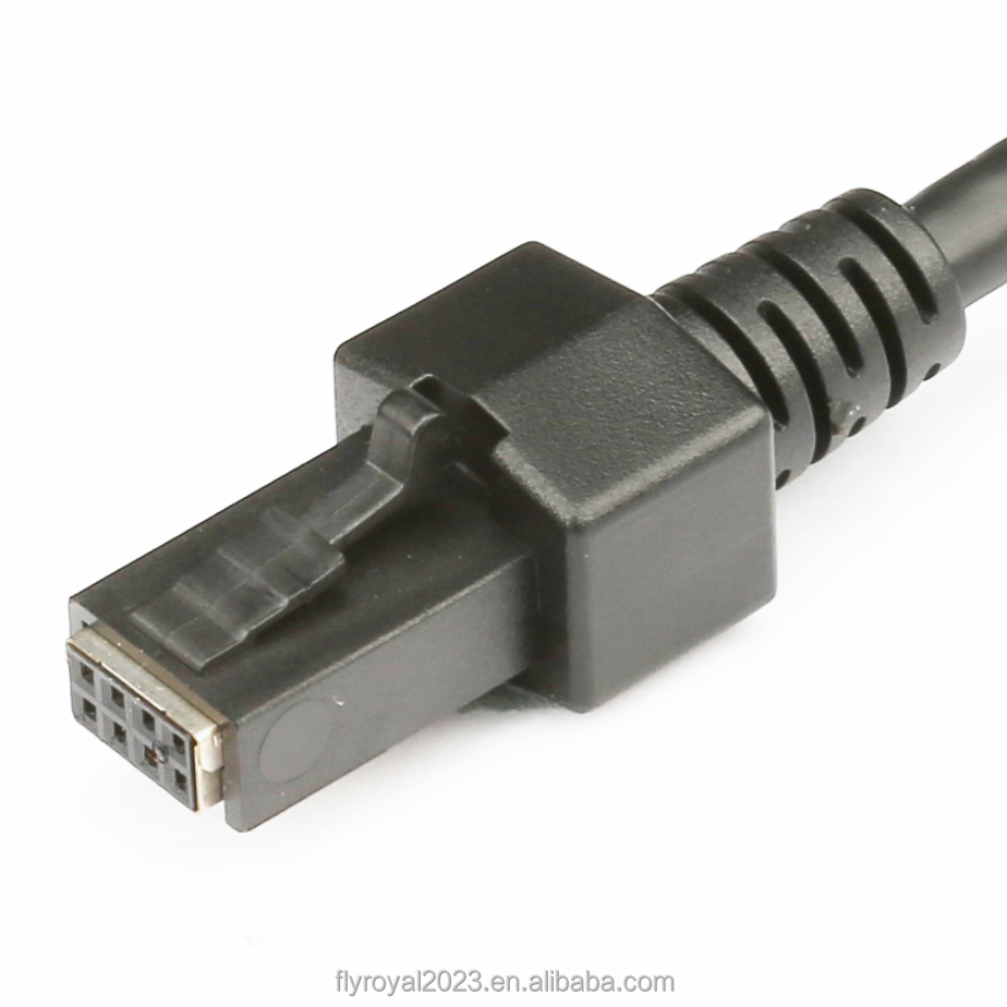 2X4P To 4P Din USB Printer Cable 24V 12V Powered USB Cable Assembly