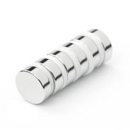 Quality Wholesale Price N35 Galvanized D12x5mm NdFeB Disc Button Magnets wholesale