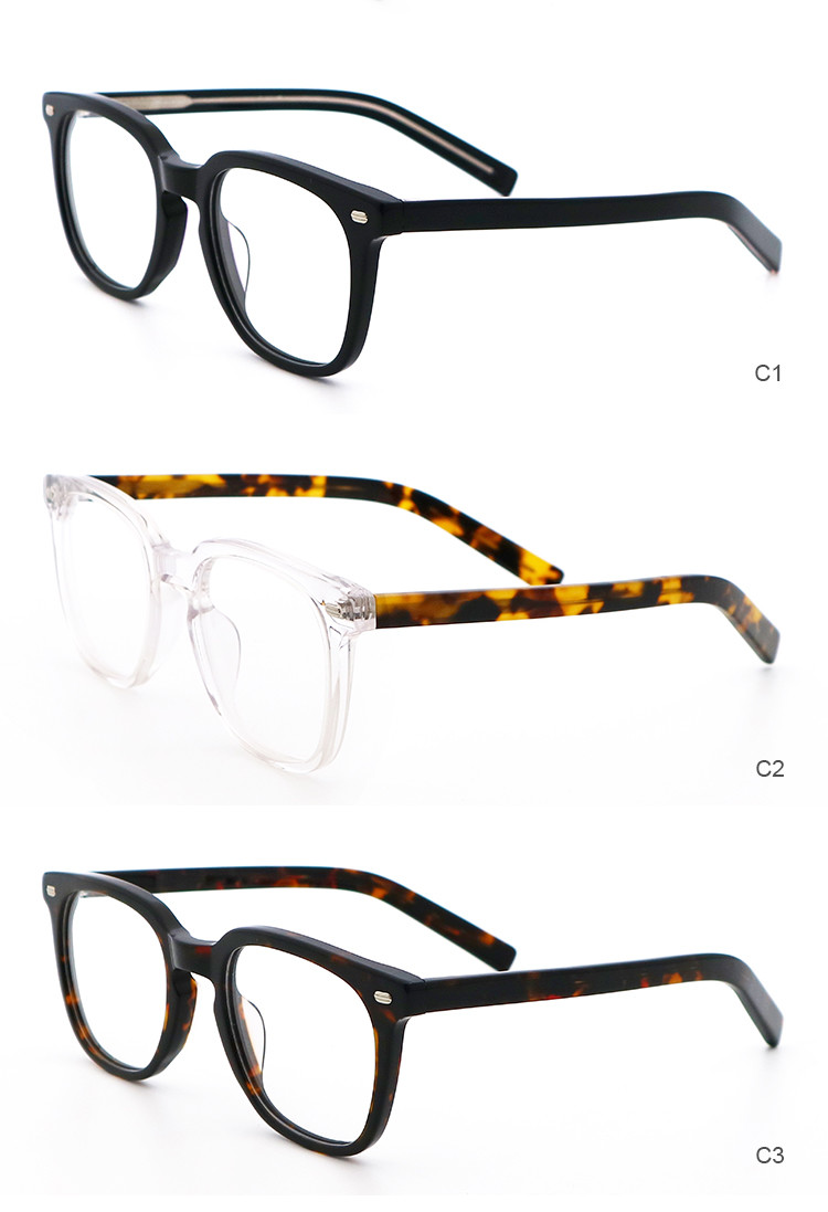Latest Classic Vintage Individuality Acetate Glasses Frames MR 98A11