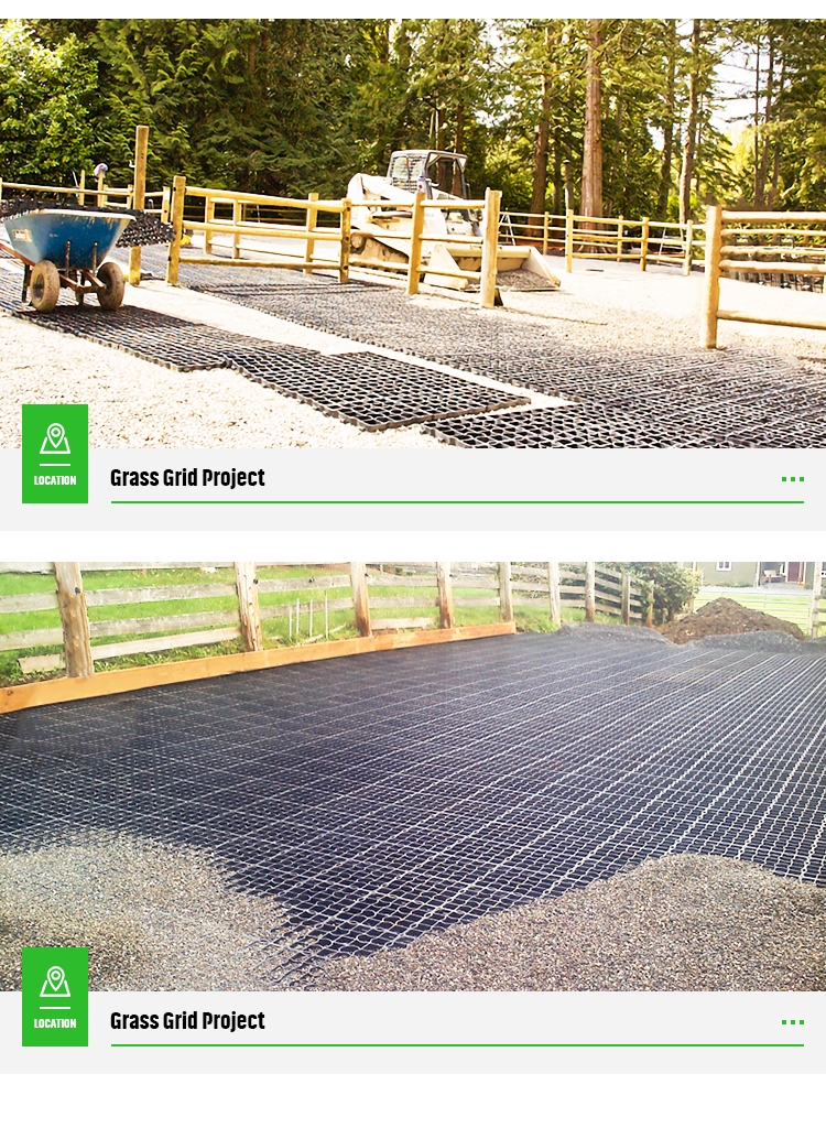Plastic Pavers For Ground Geocell Gravel Paddock Grid Horse Grass And Farmhouse