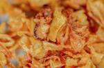Flavorful Yellowish Seasoned Hot Dog Crispy Onions