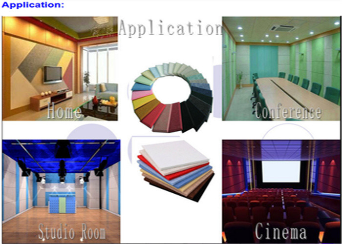 18mm DIY Creative Polyester Acoustic Panels Felt Eco Friendly