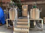 SUS304 Cosmetic Vacuum Emulsifying Machine Cream Oil Mixing Machine