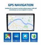 9 Inch CarPlay Radio Android 2 Din Universal Car DVD Player GPS Navigation Video
