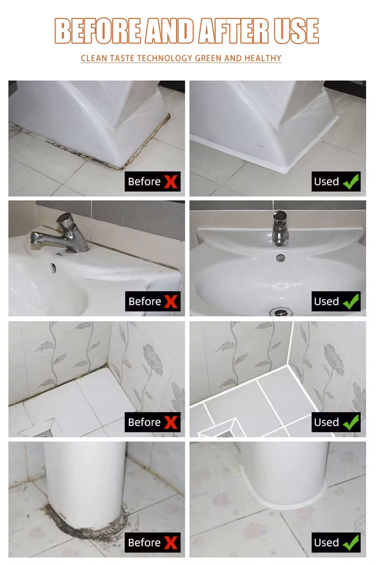 High Temper Waterproof White Gp Sealant Doors Windows Curtain Walls