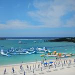 Bouncia Inflatable Sea Water Park Equipment For Kids and Adults