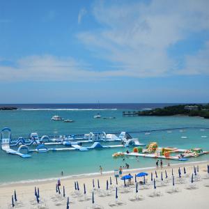 Quality Bouncia Inflatable Sea Water Park Equipment For Kids and Adults wholesale