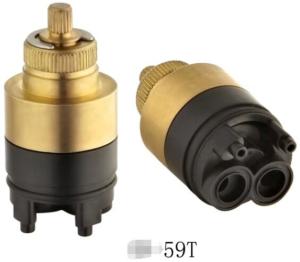 Quality AL2O3 95% Thermostatic Shower Tap Valve Cartridge Replacement 90 Degree wholesale