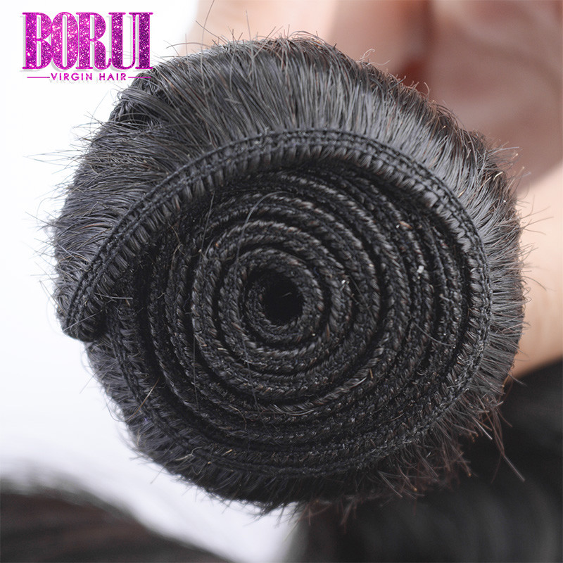 Black 1B Unprocessed Brazilian Virgin Human Hair Bundle