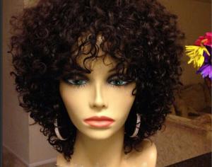 Quality Smooth Mixed Color Brazilian Curly Human Hair Extensions Can Be Dye Permed wholesale