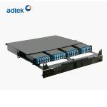 48 High Density MPO-LC 19 inch 1U Fiber Optical Distribution Frame
