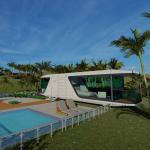 10 Tons Luxury Hotel Space Capsule House Resort Villa Cottage Housing