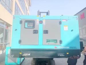 Quality 50 KW Cummins Silent Generator 62.5 KVA Small Size For Home Outage And Blackout wholesale