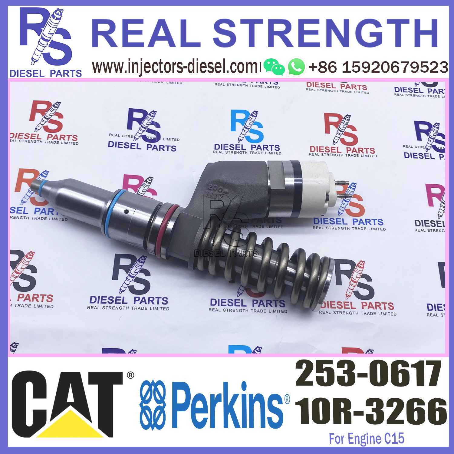 C15 C18 Fuel Injector 374-0750 253-0615 253-0616 253-0617 253-0618 244-7717 254-4183 20R-3477
