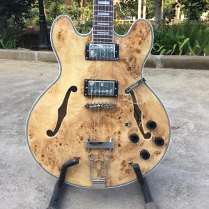 Quality L5 Electric Jazz Guitars in Natural wholesale