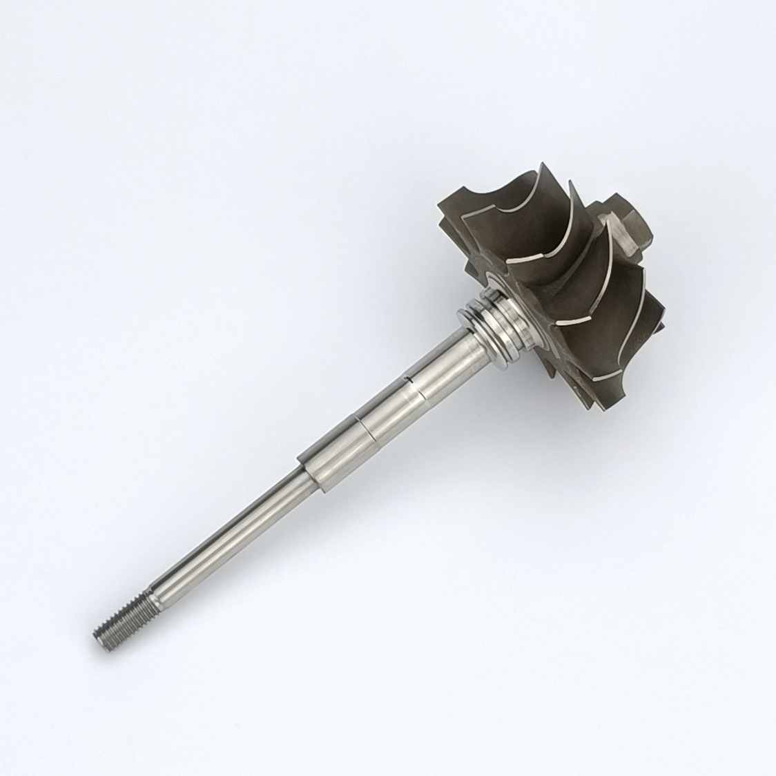 MS-TECH Turbo T2 Turbine Wheel Shaft 435257-0001 435257-0002 435257-0004 Ind 53mm Exd 41.73mm Blades11