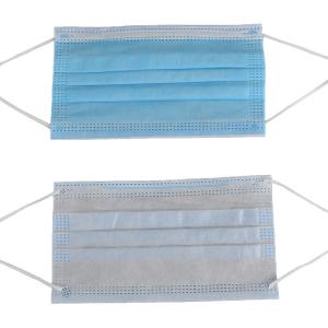 Quality Dental Procedure Disposable 3 Ply Face Mask Moisture Proof Non Irritating wholesale