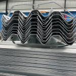 Straight Barrier for Road Safety Outdoor Metal Guardrail Bollards and Highway