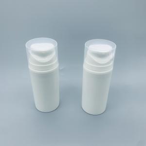 Quality White Plastic Press PP Airless Bottle Cosmetics Distribution wholesale