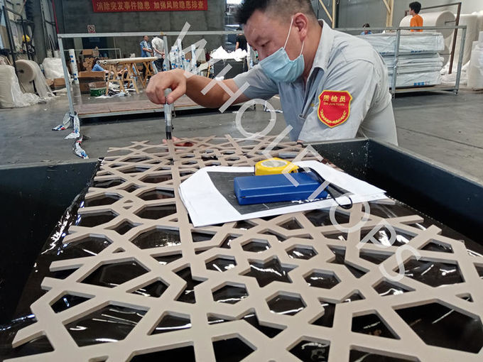 SGS Certificate Powder Coated Aluminum Panels 7.0MM Outside Wall Cladding Sheets