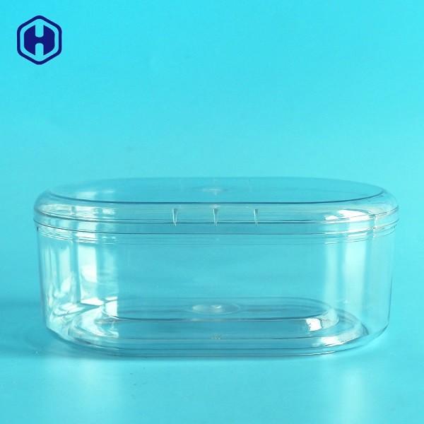 Cheap 15oz Plastic PET Packaging Box Food Safe Customized Size And Color for sale