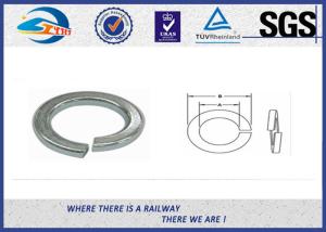 Quality Black Single Coil Locking Washer For Bolt Different Diameters wholesale