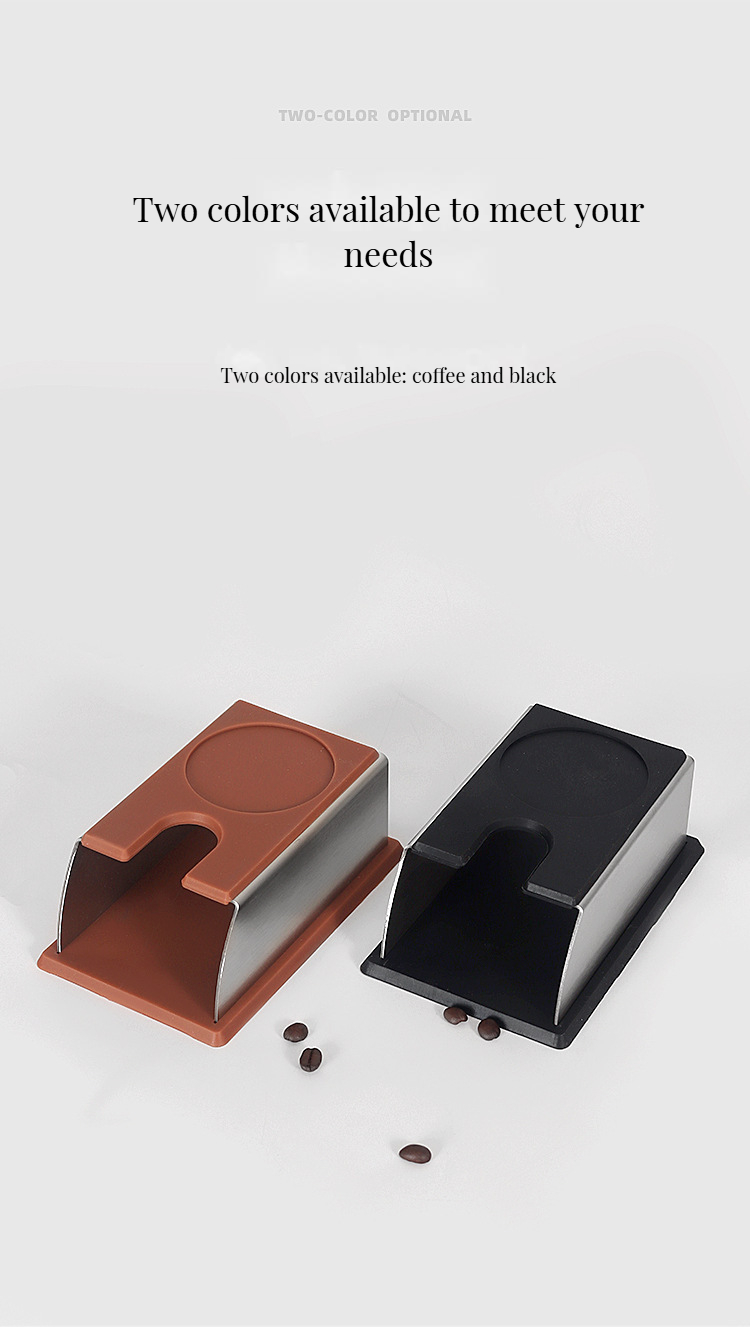 Solid Wood and Stainless Steel The Perfect Combination for Black Coffee Maker Tray