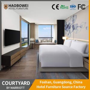 Quality Marriott Modern Luxury Hotel Standard King Size Bedroom Set Headboard Customization wholesale