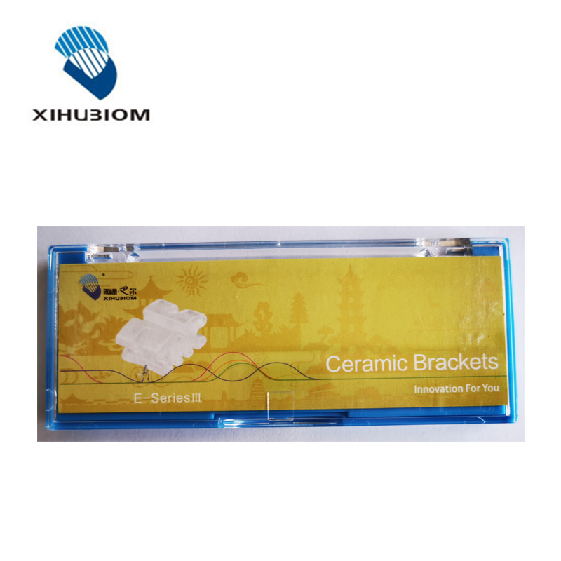 E- Series II Ceramic Orthodontic Brackets Groove Base Dental Teeth Treatment