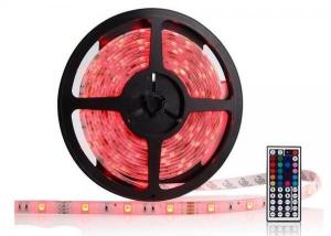 China Self Adhesive Flexible LED Strip Lights 5M Full Color Changing Ribbon SMD 5050 on sale