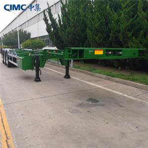 Quality Tri Axle Chassis CIMC 40ft Container Transport Trailer wholesale